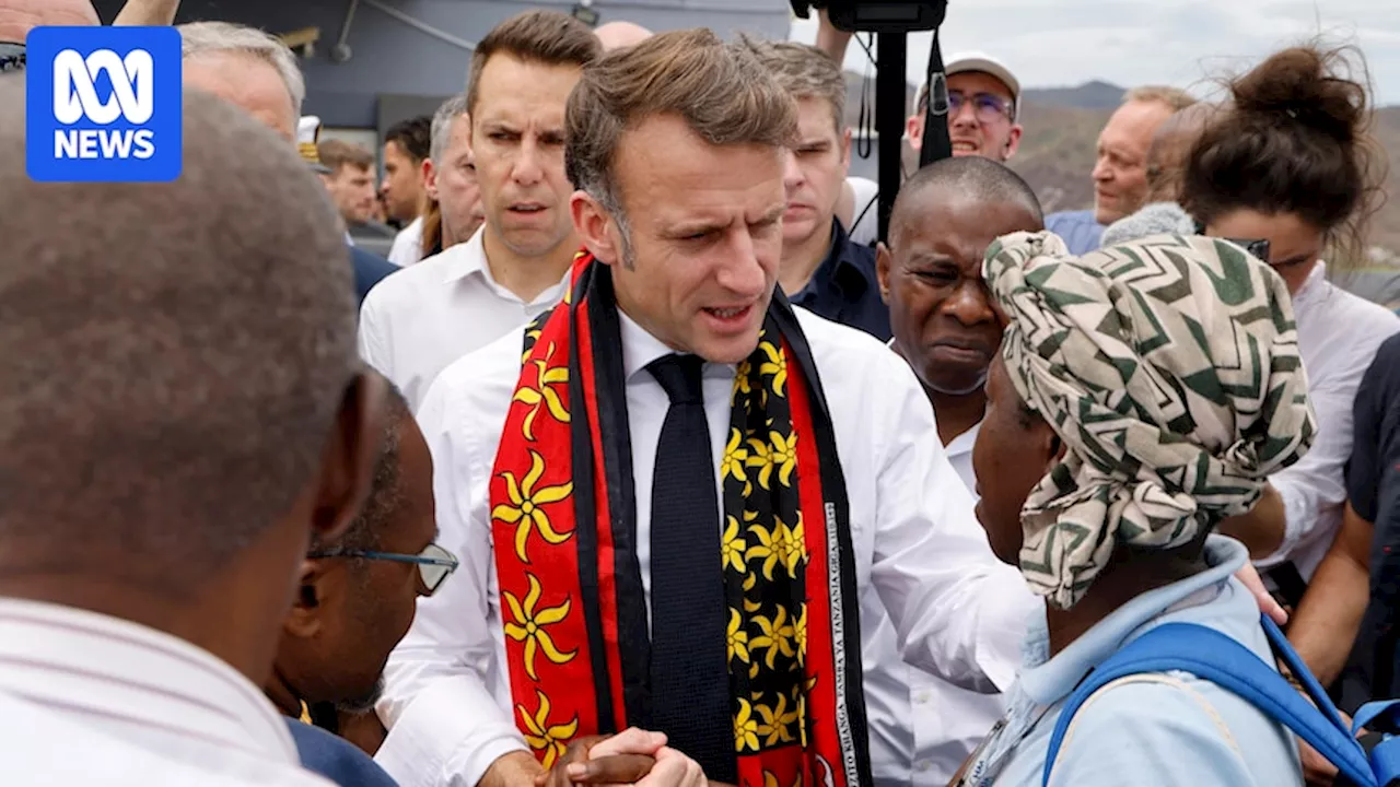 Cyclone Chido Devastates Mayotte, Macron Visits