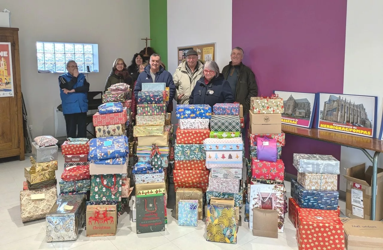 Pour le Noël solidaire, les Restos du Cœur et le Secours Catholique s'associent à Herbignac