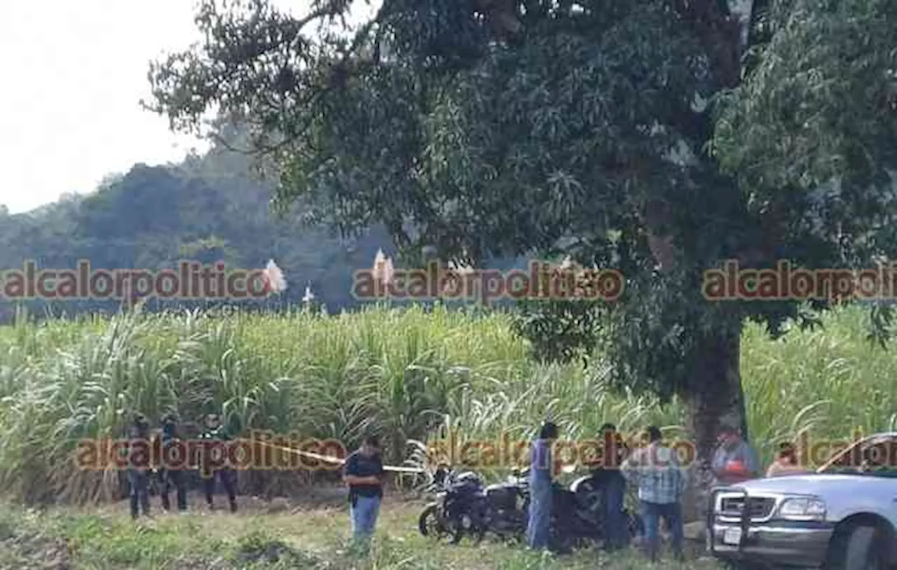 Hallan a hombre sin vida en cañales de rancho de Córdoba