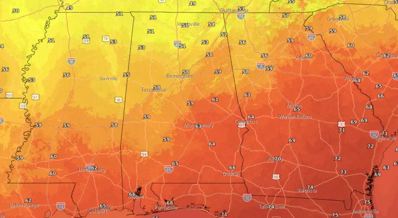 Alabama Cities Break Temperature Records