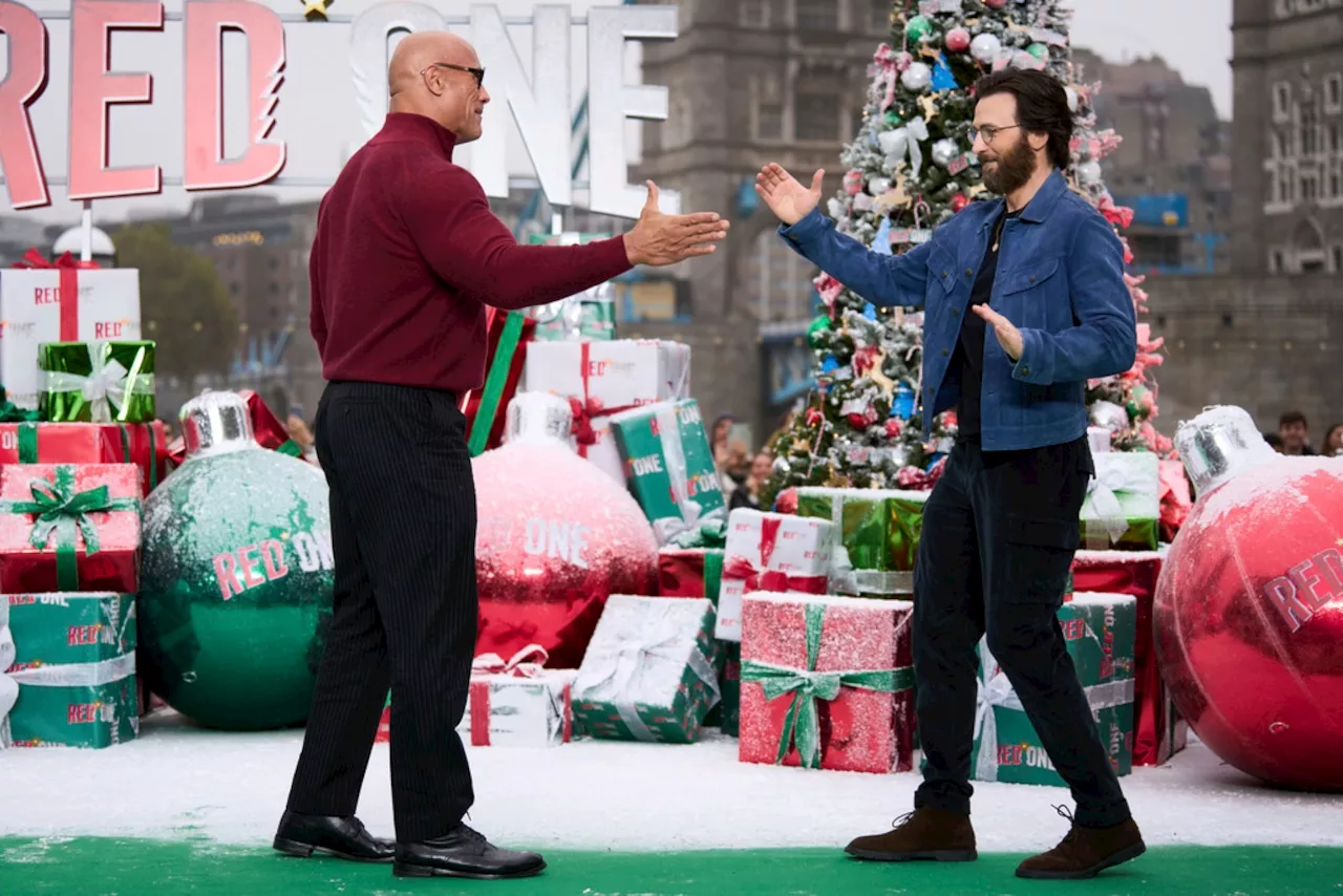 Dwayne Johnson and Chris Evans Team Up to Save Christmas in Amazon's 'Red One'