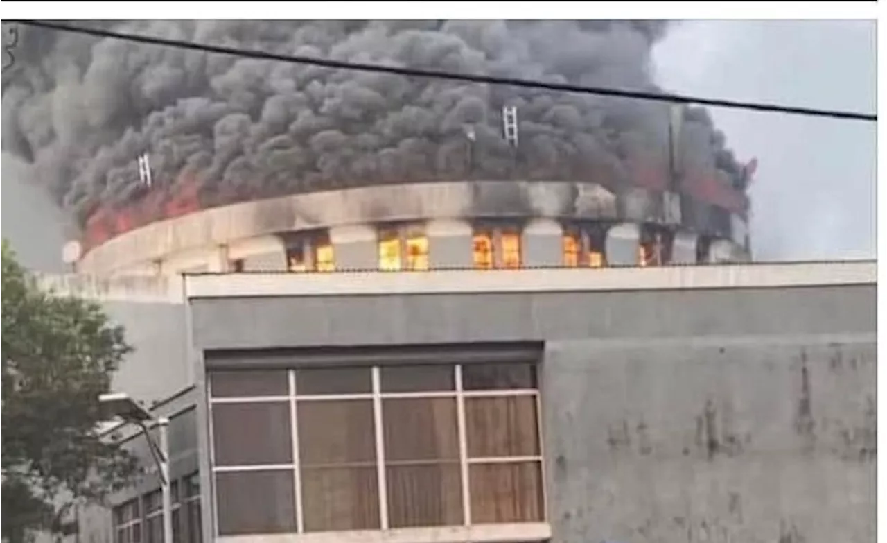 Fire Engulfs Liberia's Capitol Building, Exposing Legislative Crisis