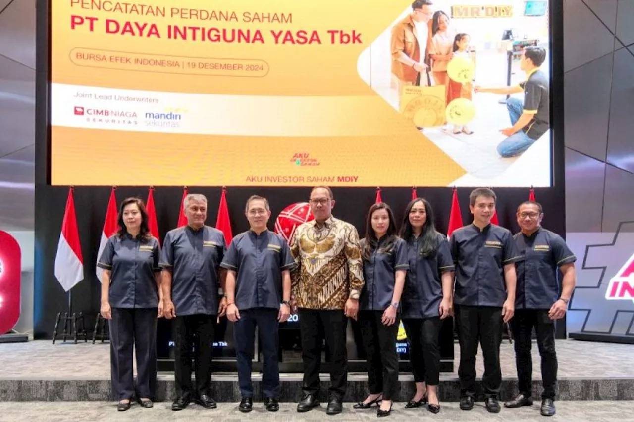 MR.DIY Catat IPO, Incar Pangsa Pasar Ritel Indonesia