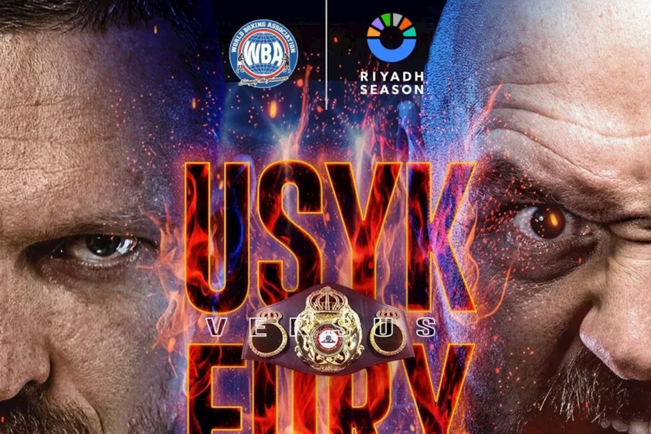 Petinju Usyk dan Fury kembali naik ring pada Riyadh Season