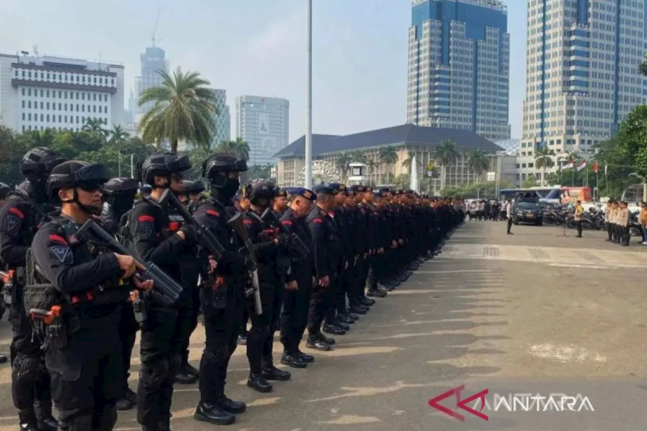 Polisi Turunkan 820 Personel untuk Mengamanan Aksi Tolak Kenaikan PPN