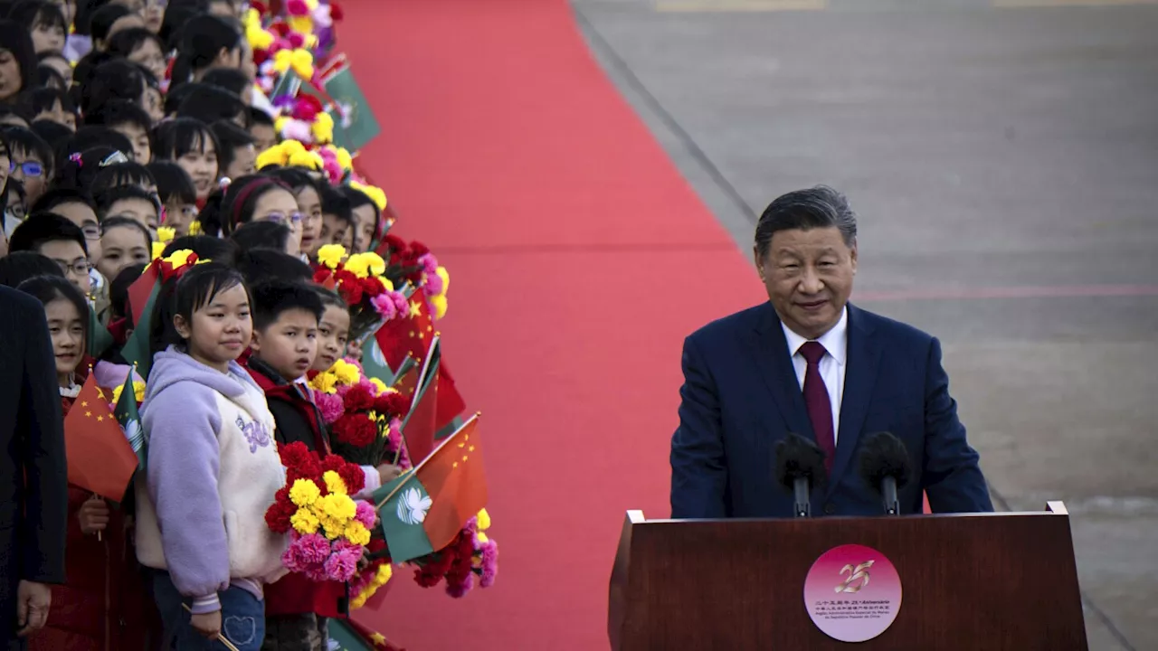 China’s President Xi Jinping Visits Macao for 25th Anniversary