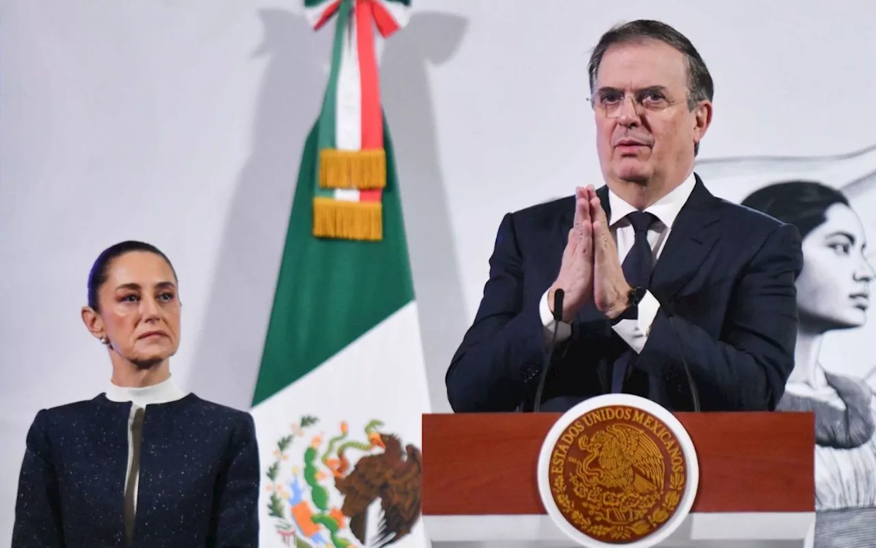 Ebrard dice que inversiones chinas en México son 'excusas' de EU para imponer aranceles