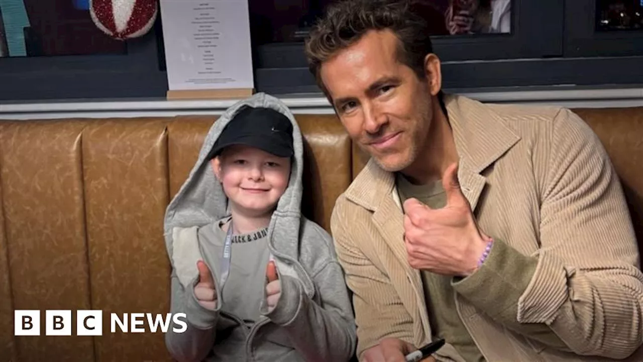 Ryan Reynolds grants nine-year-old boy with cancer’s wish