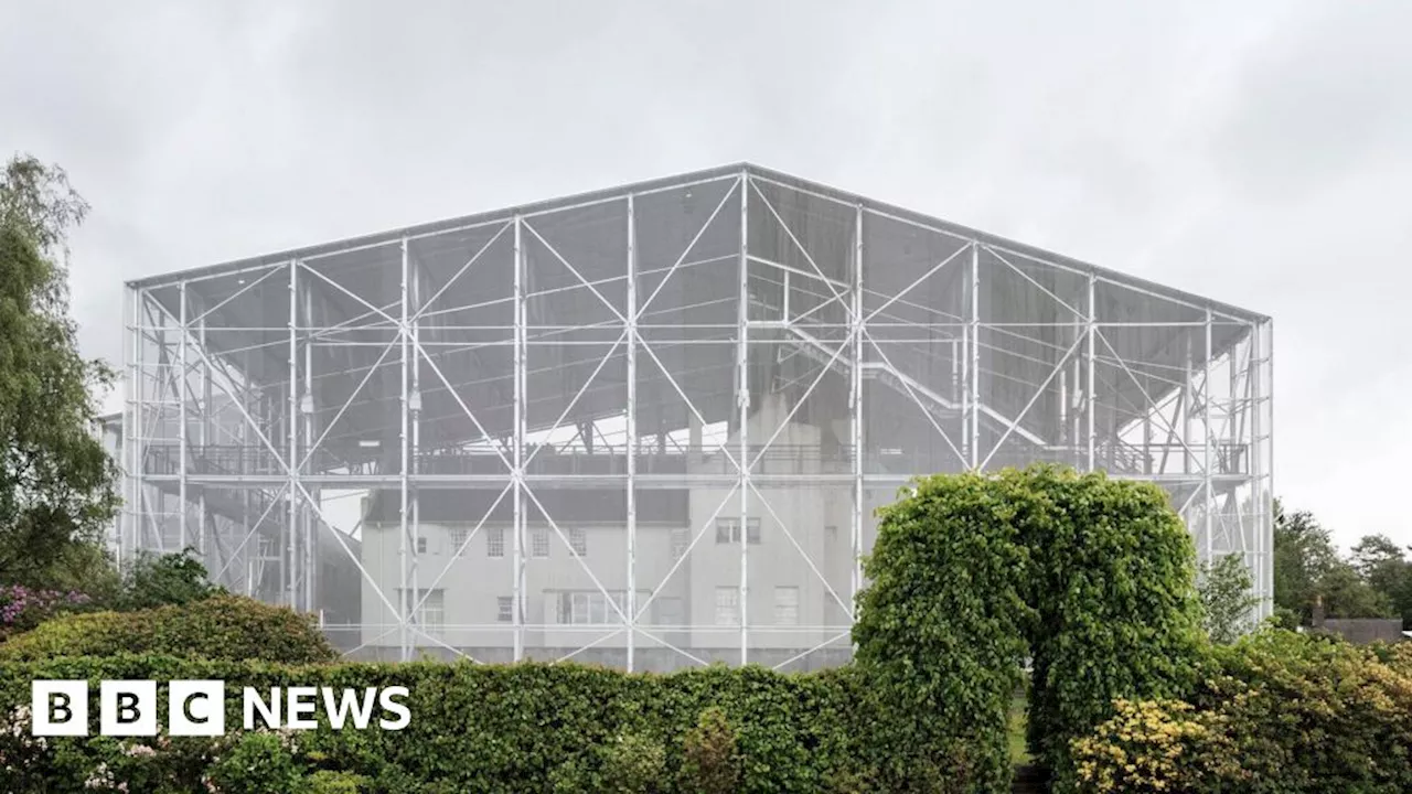 Chainmail Box Protecting Mackintosh's Hill House to Be Removed in 2028