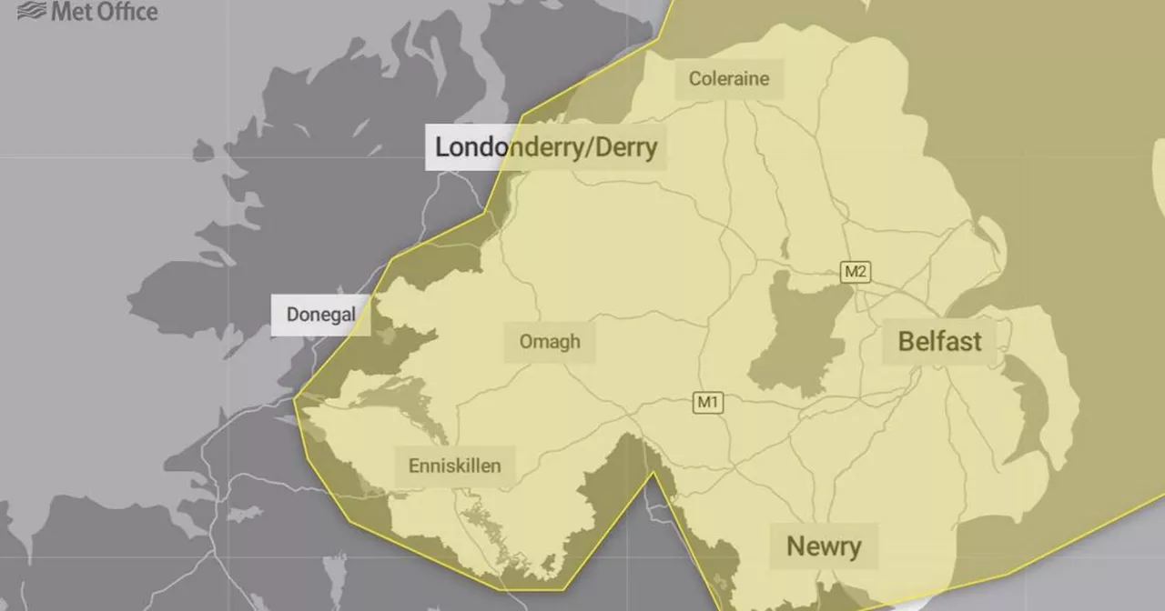 Met Office Issues Third Weather Warning for Northern Ireland This Week