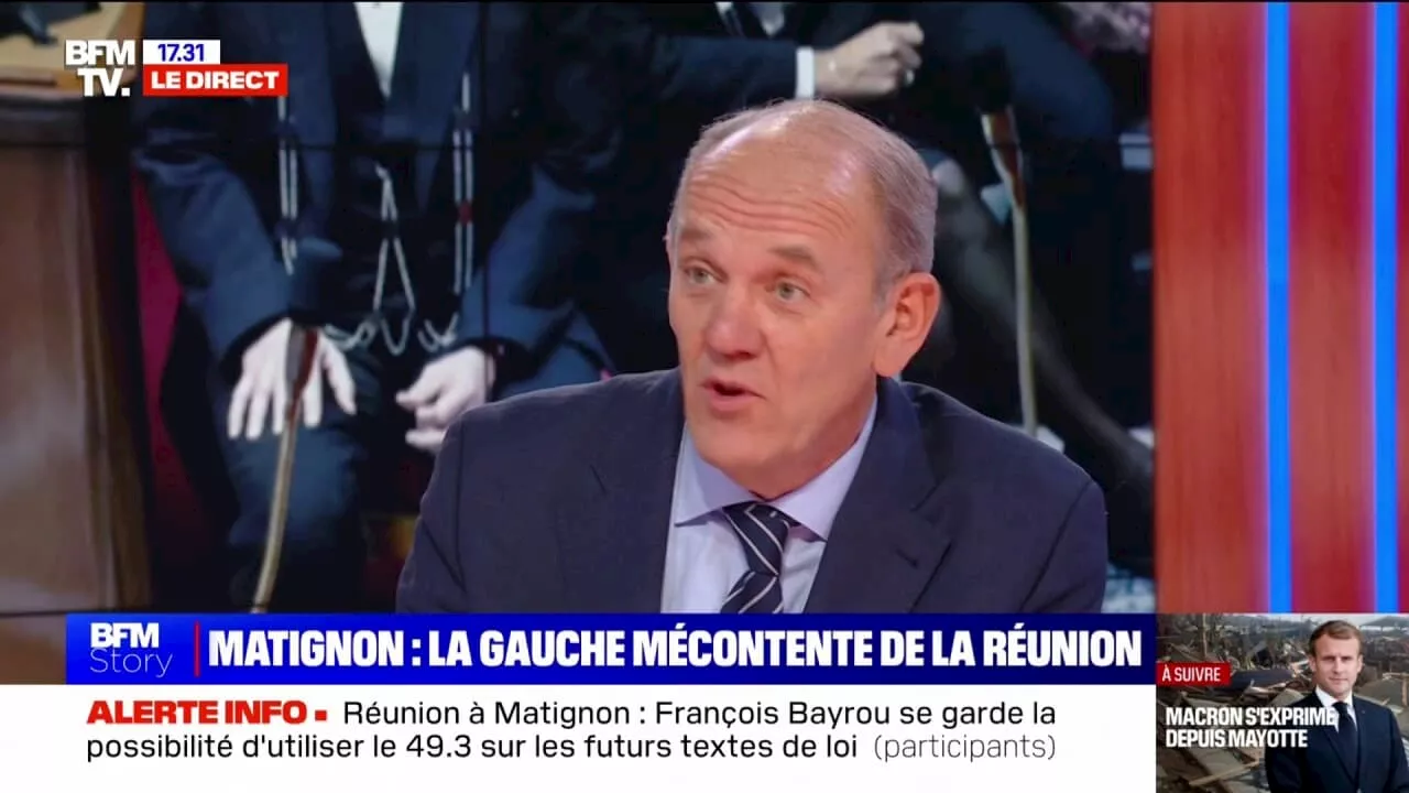 François Bayrou Consulte les Grands Partis Politiques Français