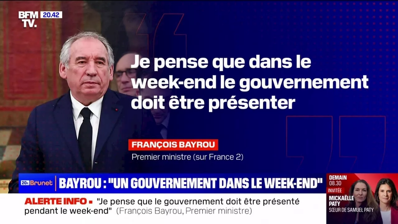 François Bayrou Convie les Présidents de Groupes Politiques à Matignon