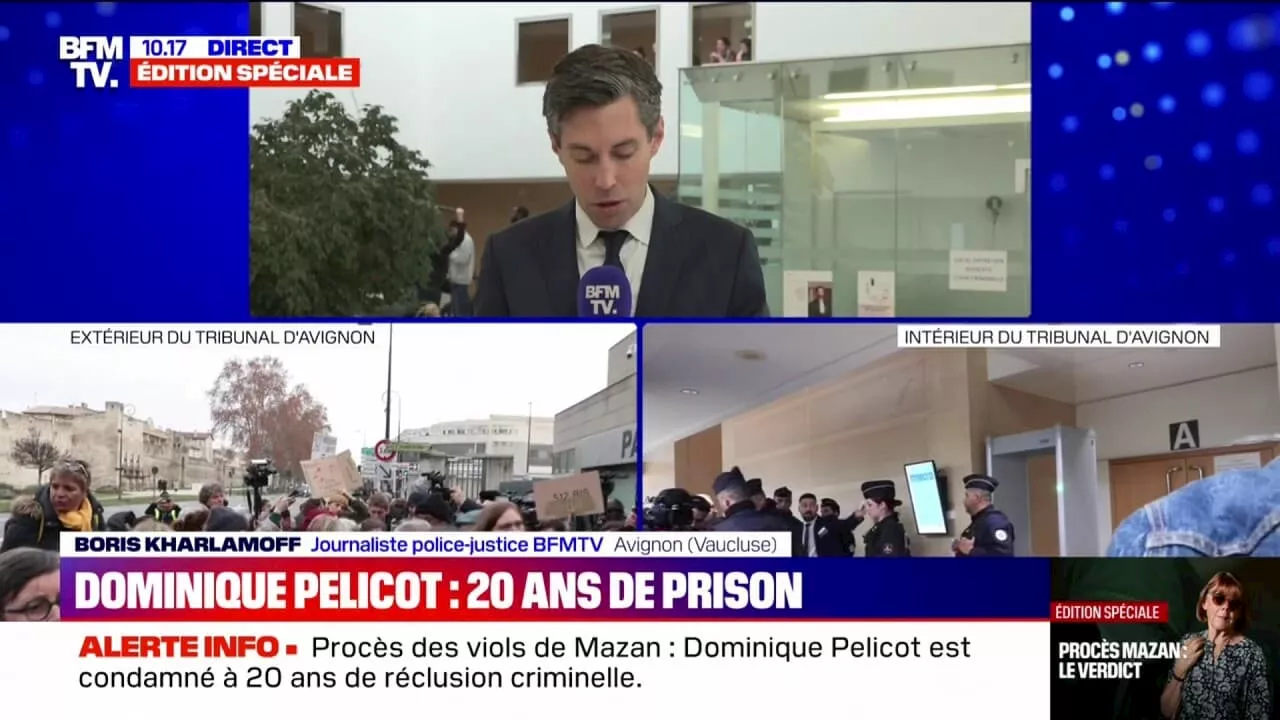 Procès des viols de Mazan: Dominique Pelicot condamné à 20 ans de prison