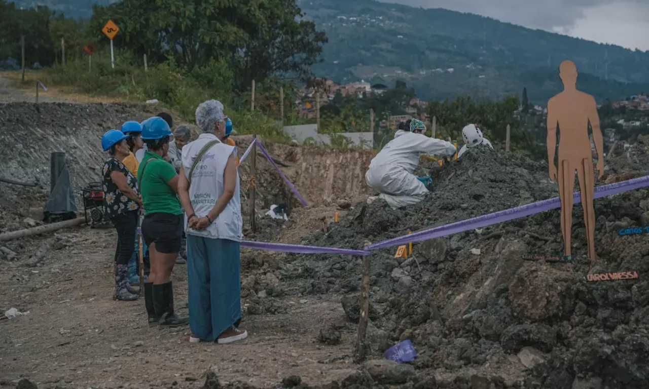 Nuevas estructuras óseas en La Escombrera avivan la esperanza en Medellín