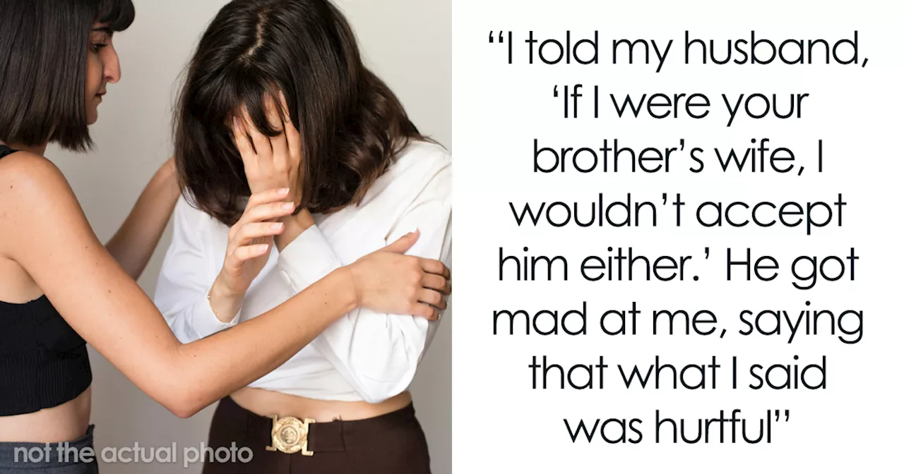 Woman Criticizes Brother-in-Law's Return to Family After Cheating