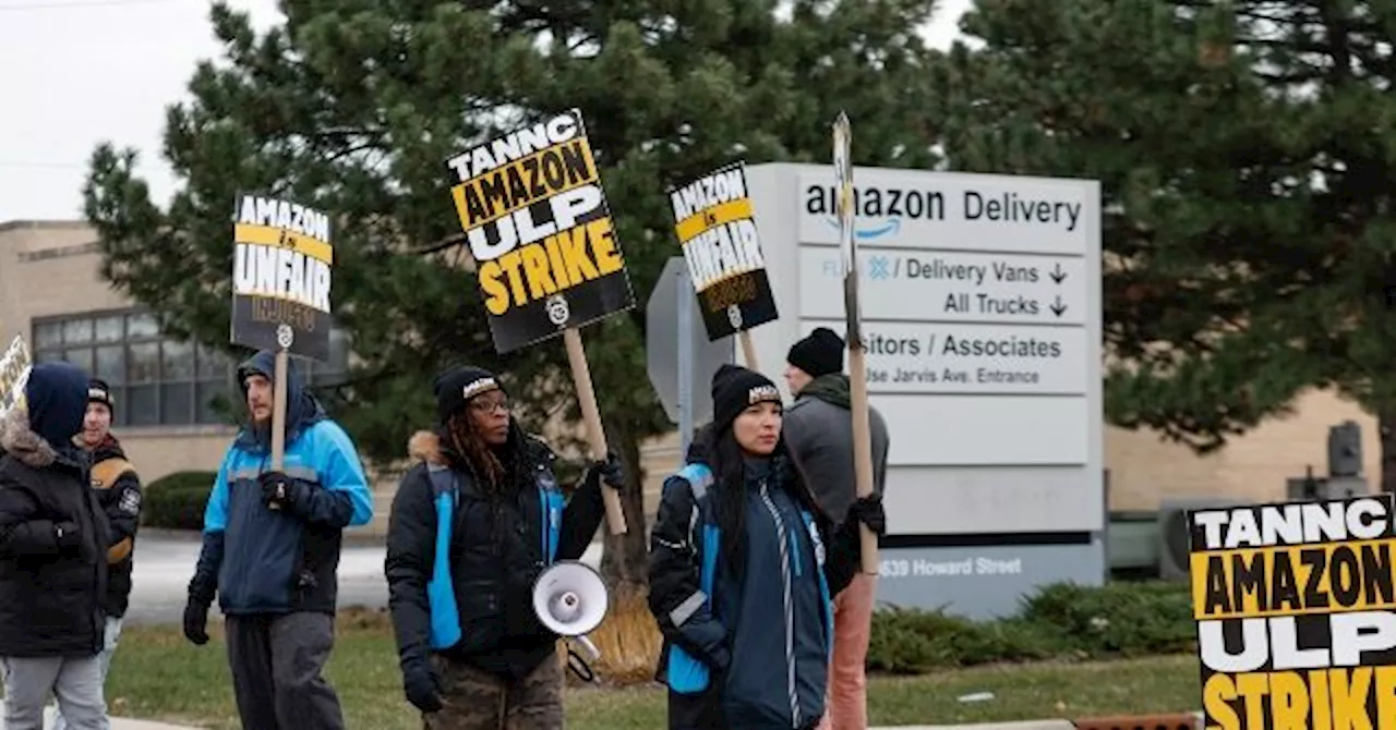 Teamsters Strike Seven Amazon Facilities in Pre-Christmas Labor Action