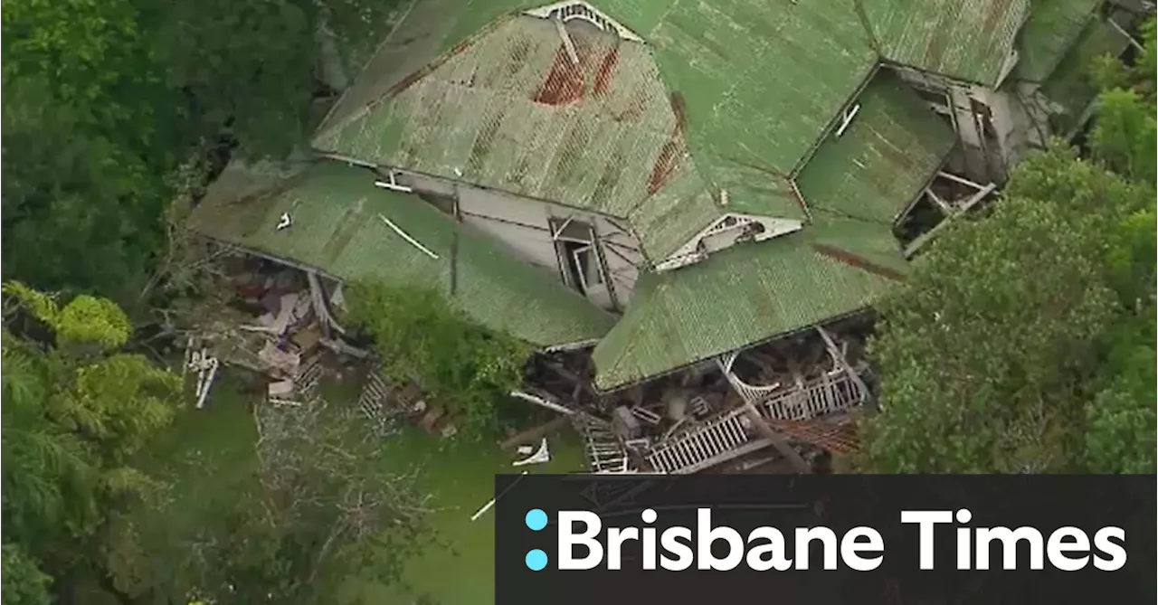 Elderly Woman Trapped When House Collapses in Ashgrove