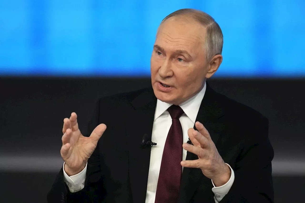 Putin Claims Ukraine War Has Strengthened Russia