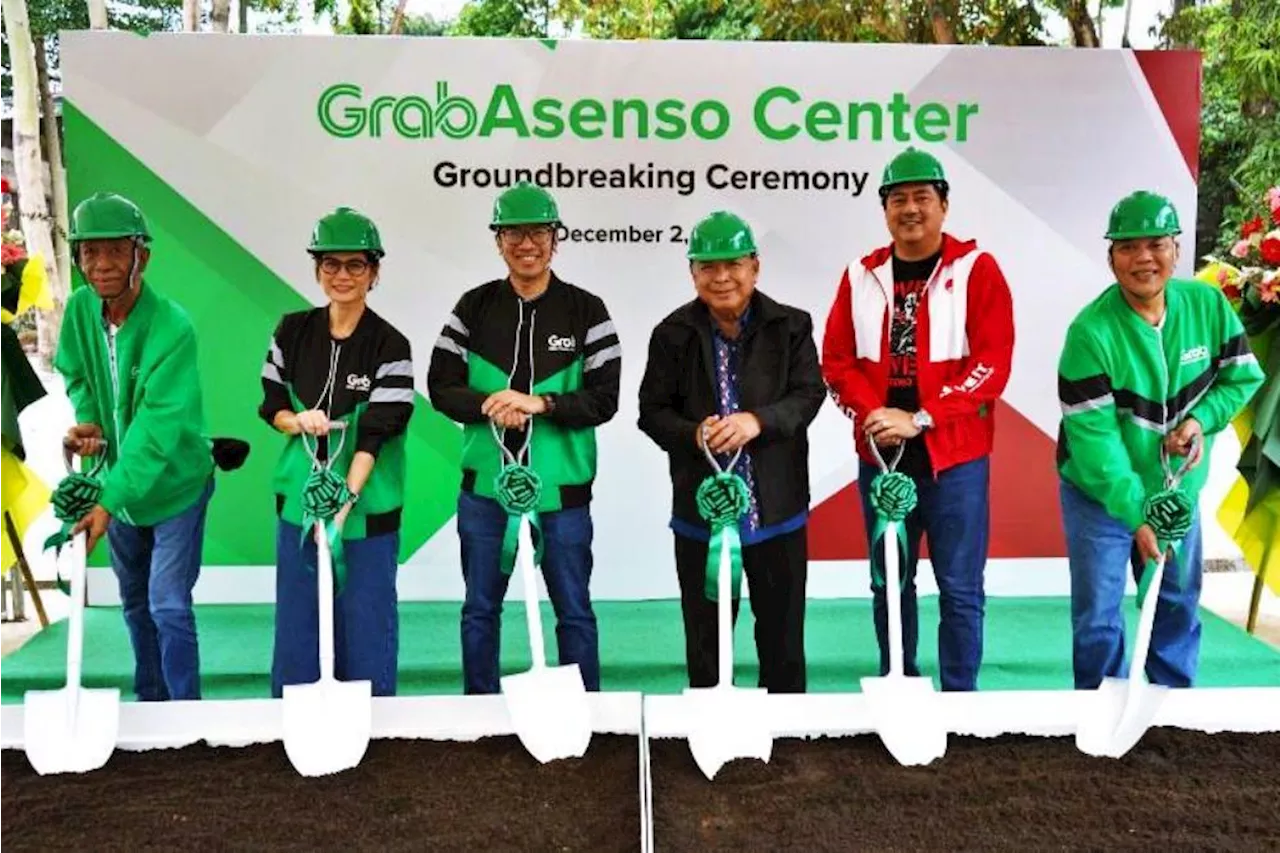 Grab Philippines Breaks Ground on Grab Asenso Center to Empower Driver, Rider, and Merchant Partners