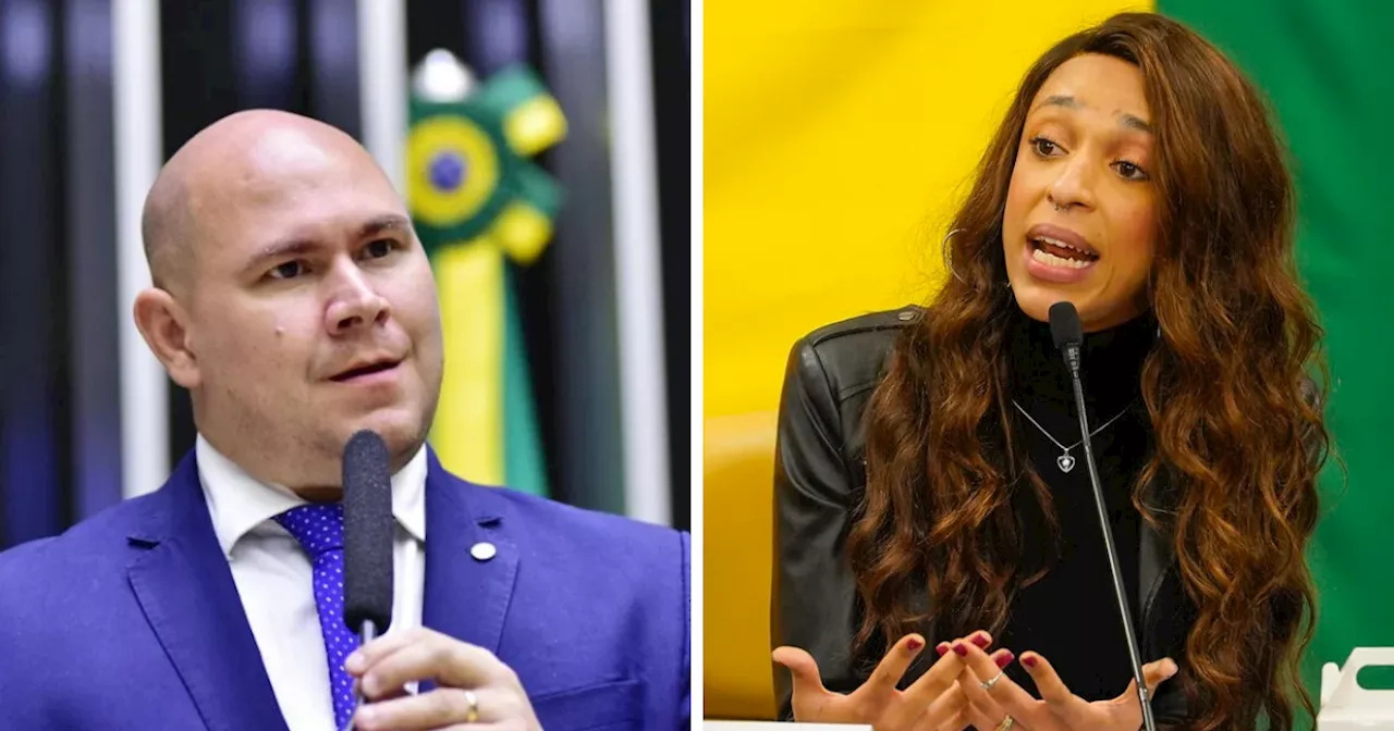 Deputado Brunini Denunciado por Injúria Contra Erika Hilton