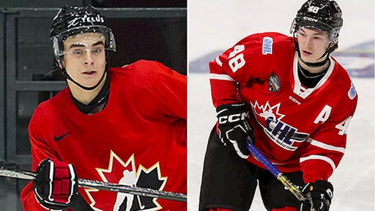 Canadian Hockey Stars Martone and Schaefer Aim for Gold, NHL Draft Glory