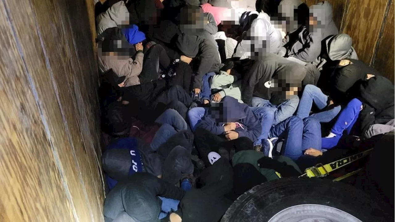 37 Migrants Found in Tractor-Trailer at New Mexico Checkpoint