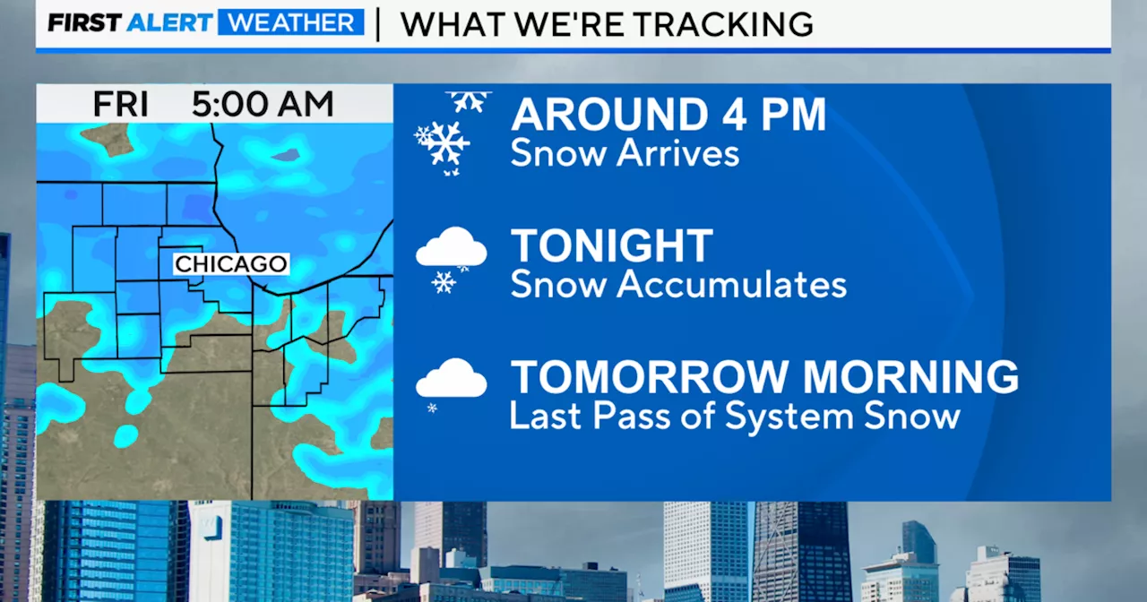 Snowstorm to Hit Chicago, Northwest Indiana