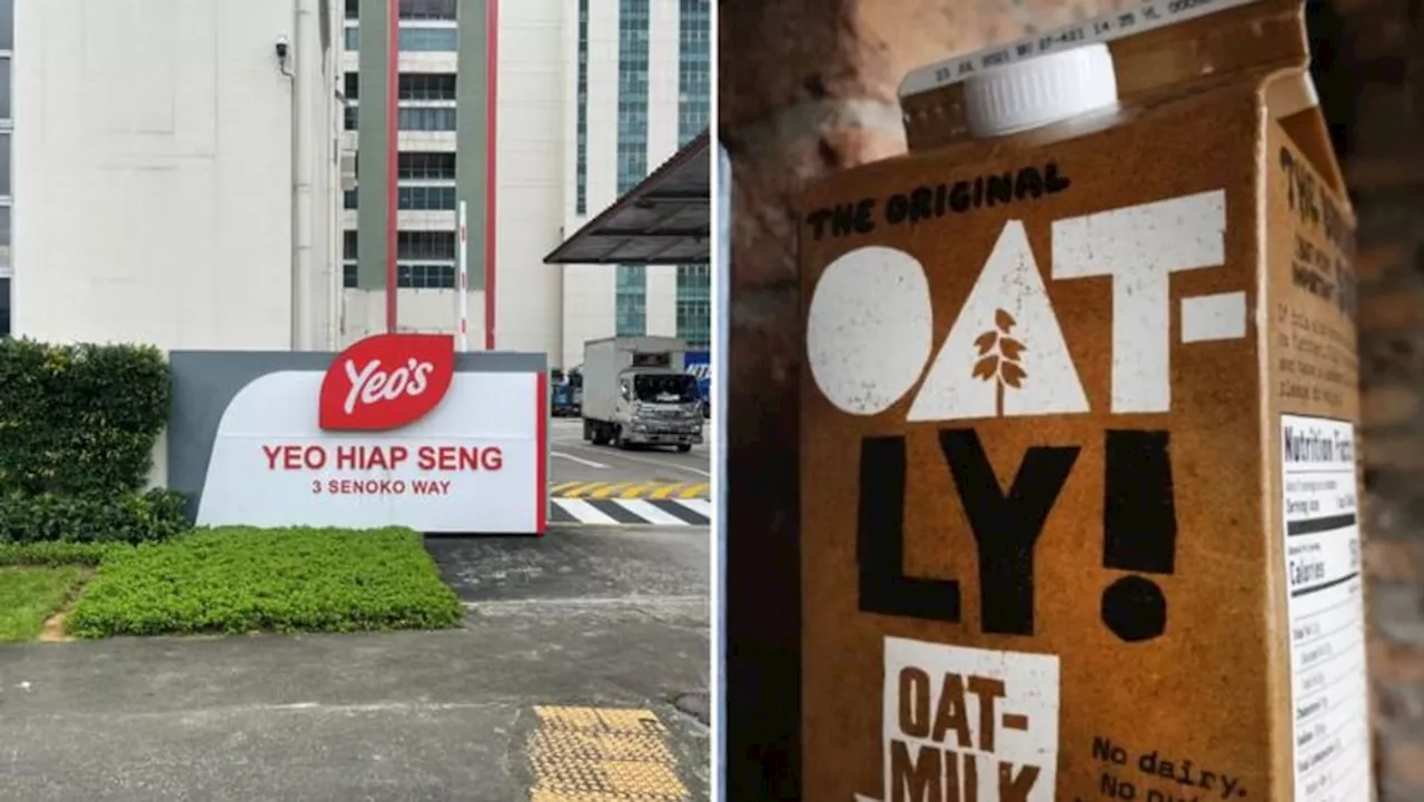 Yeo's to Lay Off 25 Employees as Oatly Shuts Singapore Plant