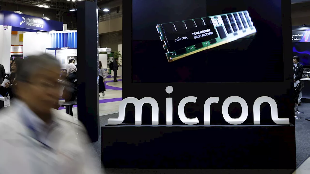 Micron Stock Plummets on Weak Earnings Outlook