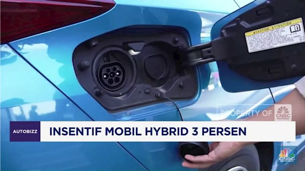 Insentif PPnBM Kendaraan Hybrid Siapkan 3%