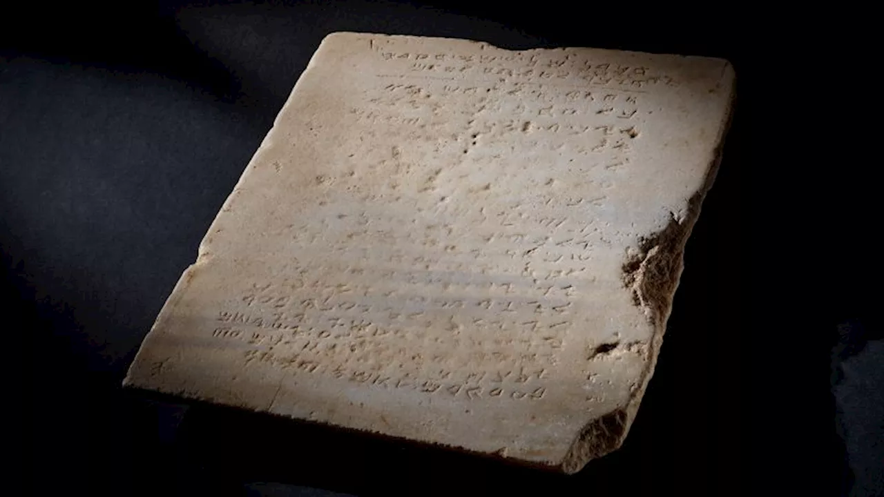 1,500-Year-Old Ten Commandments Tablet Sells for $5.04 Million