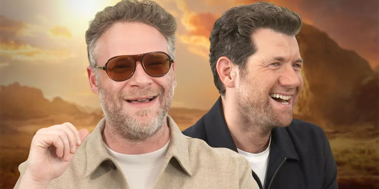 Billy Eichner and Seth Rogen on the Improvised 'Mufasa: The Lion King'