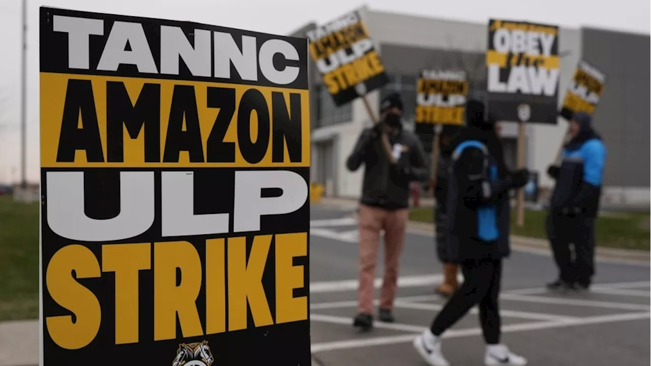 Amazon Workers Strike in Largest U.S. Labor Action