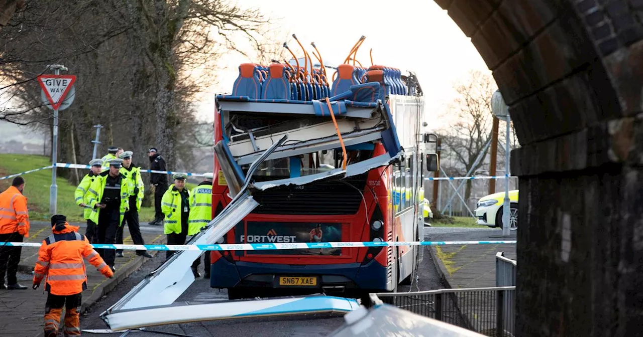 Bus Crash in Kilmarnock Tunnel Leaves Roof Ripped Off, Four Injured