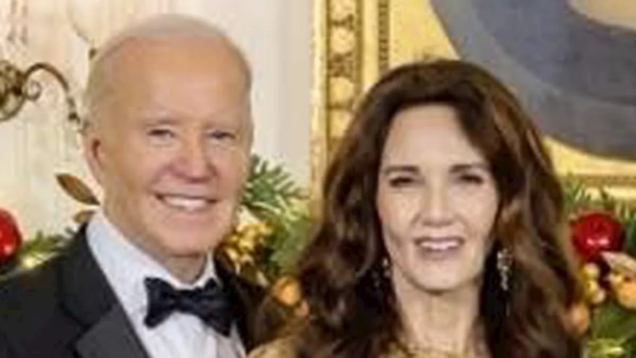 Lynda Carter Celebrates Christmas at the White House with Joe and Jill Biden