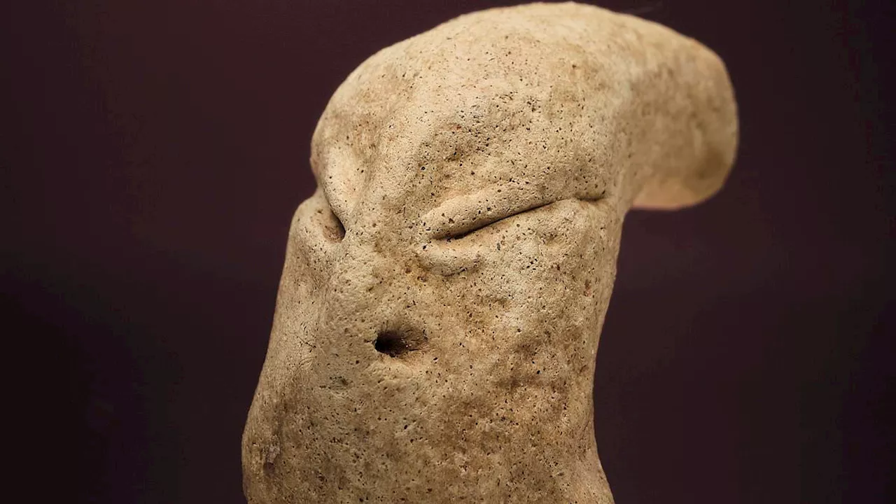 7,000-Year-Old Alien-Like Figurine Unearthed in Kuwait