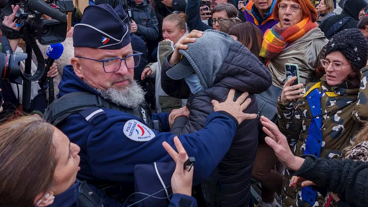 Angry Protests Erupt as Convicted Rapists Leave Court