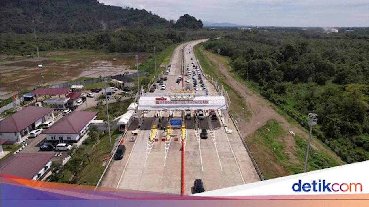 Hutama Karya Buka 4 Ruas Tol Trans Sumatera untuk Natal dan Tahun Baru