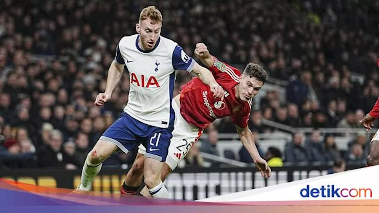 Tottenham Vs Man United: Drama 7 Gol, MU Tersingkir dari Carabao Cup