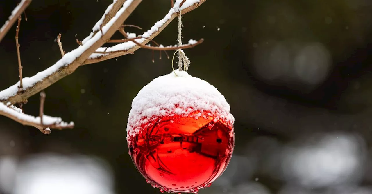 Weihnachtliche Aussichten: Schneefall droht ab Dienstag