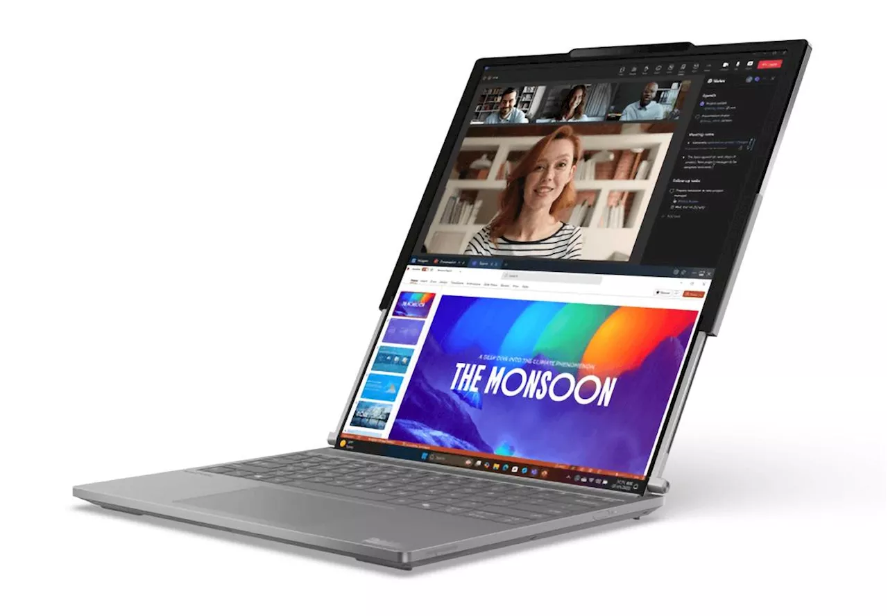 Lenovo ThinkBook Plus Leaked: Laptop with Extendable Two-Screen Display