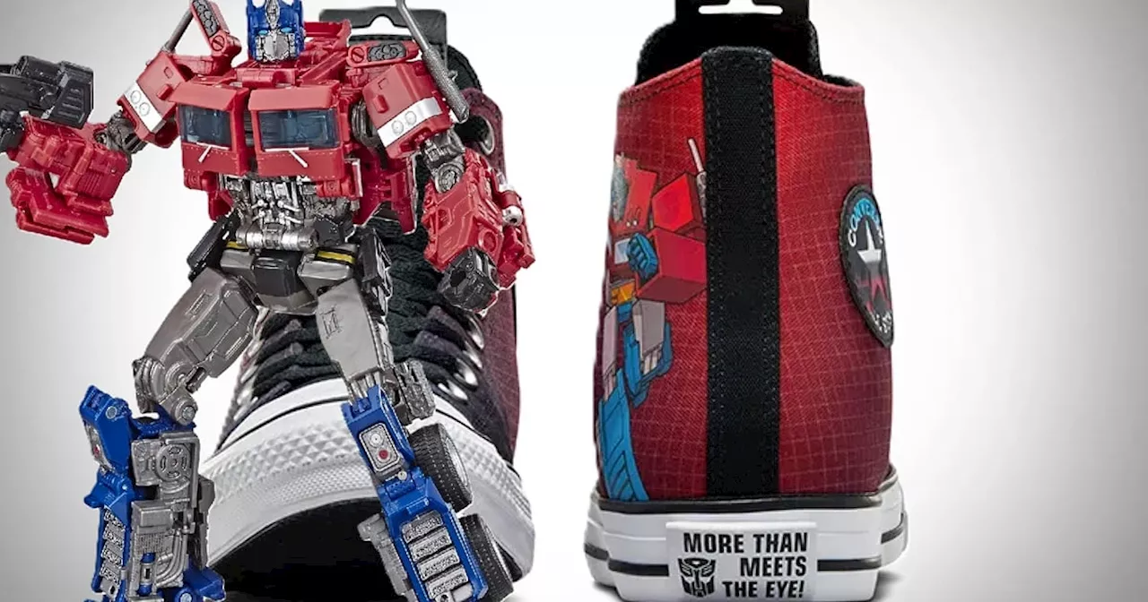 Converse celebra los 40 años de Transformers con zapatillas exclusivas