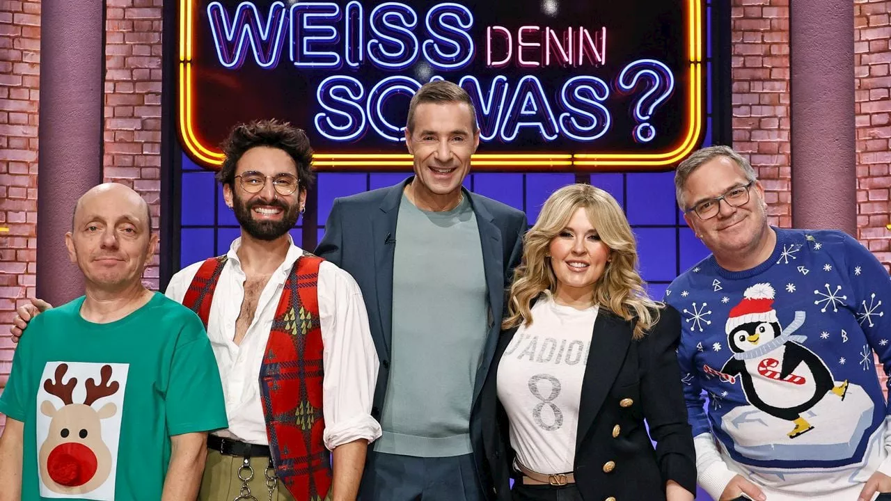 Conchita Wurst & Maite Kelly beim 'Wer weiß denn sowas?'