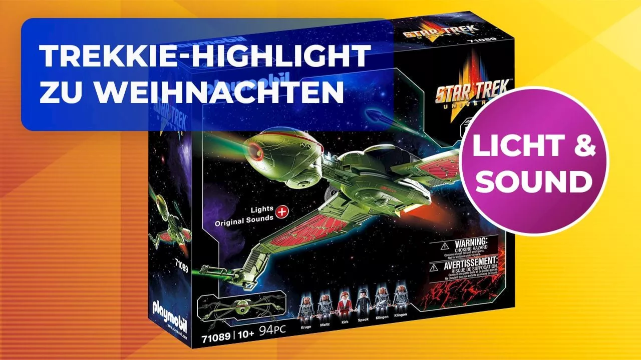 Playmobil's Star Trek Bird-of-Prey zum Weihnachtsangebot