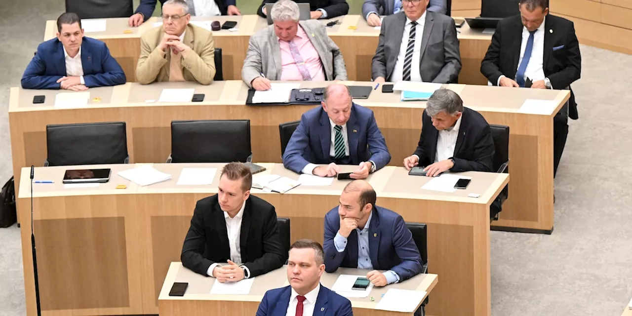 Eklat im Landtag: AfD sorgt mit Debattentitel für Empörung und Ordnungsruf