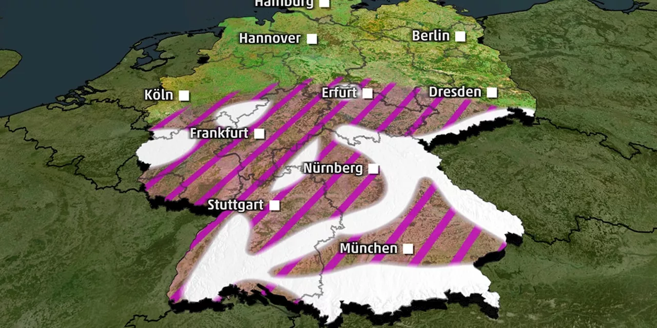 Weihnachtliche Schneefall-Turbulenzen