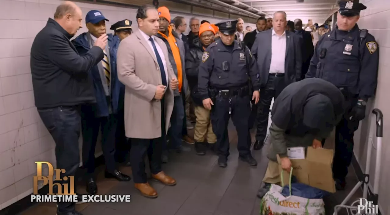 Dr. Phil Witnesses NYC Subway Chaos After Penny Acquittal