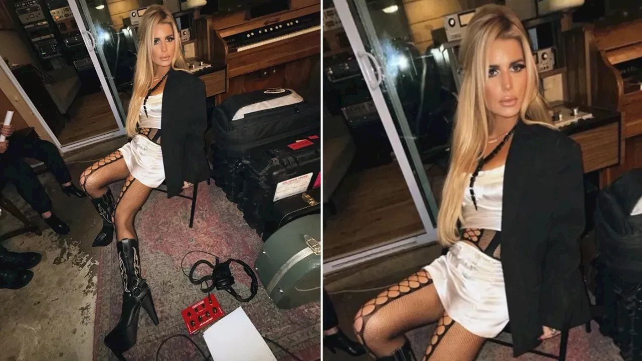 Jessica Simpson Hints at New Music with Glamorous Instagram Post