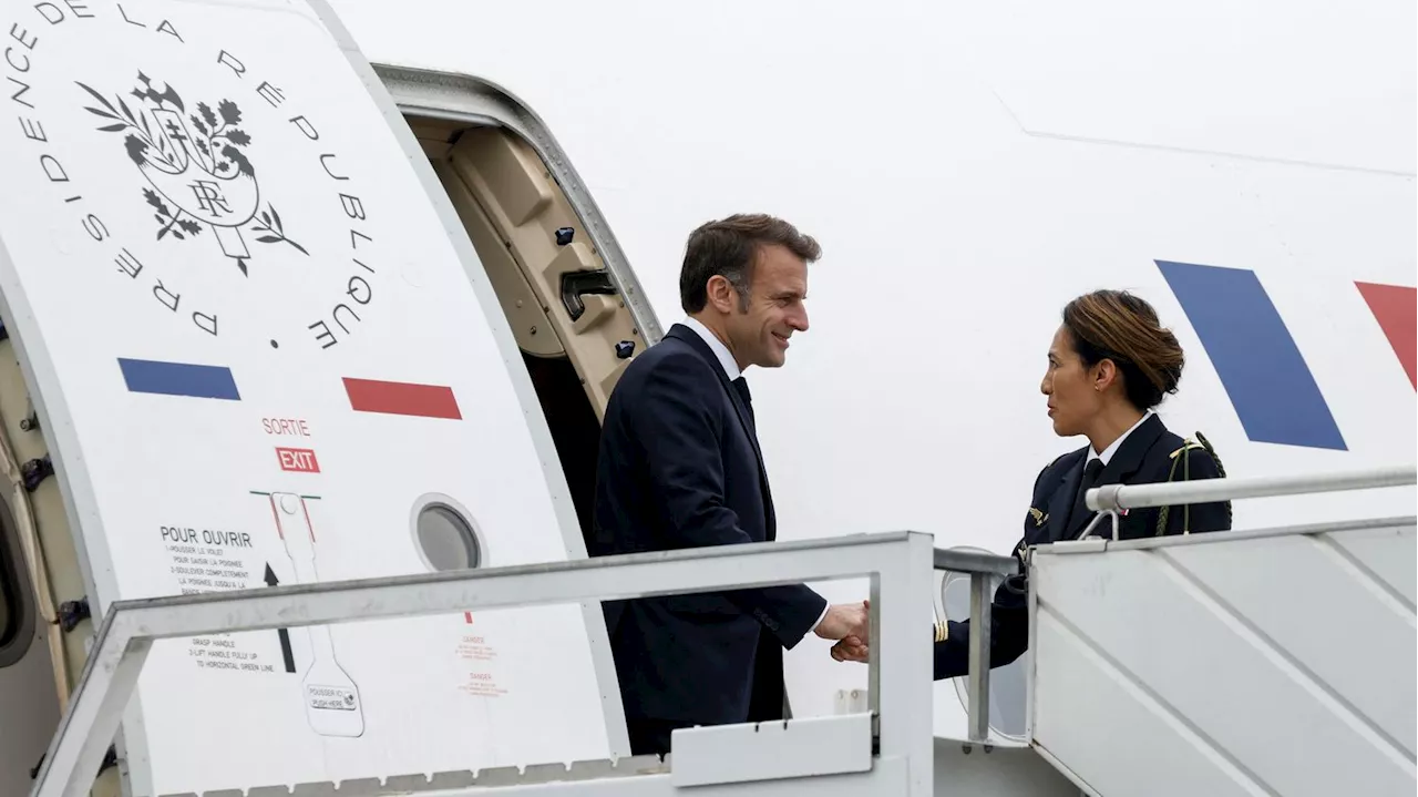 Macron à Mayotte après le cyclone Chido