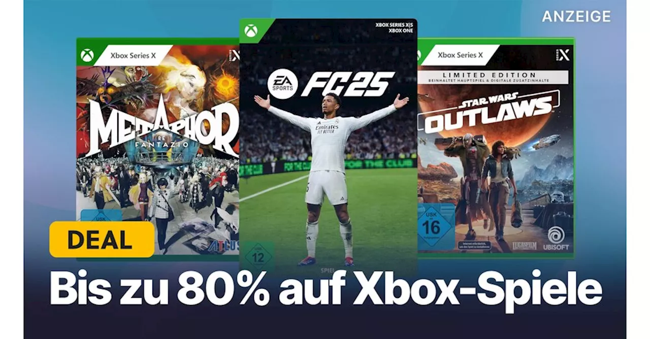 Xbox-Spiele bis zu 80% reduziert: Open-World-Hits, das beste Rollenspiel 2024 und mehr!